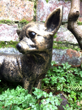 Chihuahua Dog Garden or Home Statue Aluminium