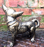 Chihuahua Dog Garden or Home Statue Aluminium