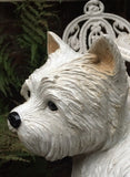 West Highland Terrier Westie Dog Statue Garden or Interior Ornament