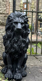 Bronze Effect Lion Garden Statue