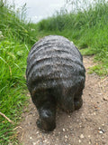 Badger Wildlife Countryside Garden Ornament Statue Painted Effect