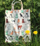 Tote Shopping Bag Feline Cat Designs