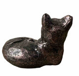 Miniature Basking Cat Ornament Statue Home Garden Frost Proof