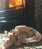 Cute Dragon Statue Ornament Figurine Stone Effect