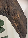 Giraffe Bust Head Interior Design Conservatory Summer House Statue Bronze Effect