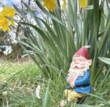Gnome Elf Fishing Angling Garden Statue Ornament