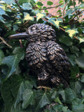 King Fisher Bird Garden Home Ornament, Statue Bronze Effect Finish
