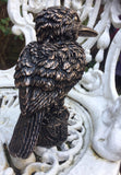 King Fisher Bird Garden Home Ornament, Statue Bronze Effect Finish