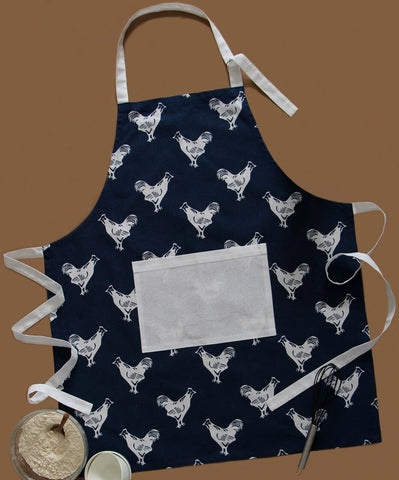 Apron Cockerel Design Cooking Kitchen Accessory