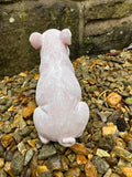 British Pink Piglet Pig Garden Kitchen Statue Piggy Ornament