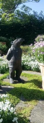 Badger Garden Statue from Kenneth Grahame's Magical Children's Story