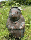 Mrs. Tiggy Winkle Garden Ornament Statue Beatrix Potter Bronze Peter Rabbit