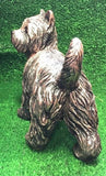 Share West Highland Terrier Westie Dog Statue Garden Interior Ornament Bronze Effect