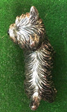 Share West Highland Terrier Westie Dog Statue Garden Interior Ornament Bronze Effect