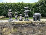 Medium Sized Winnie the Pooh set Garden Statues Figurines