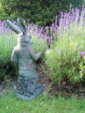 The White Rabbit (From Alice's Adventures in Wonderland) Garden Statue Ornament